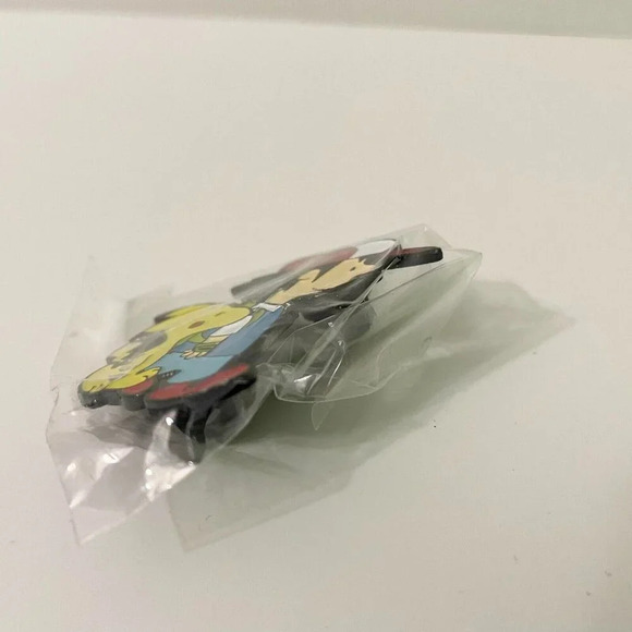 Pokemon Ash Ketchum and Pikachu Enamel Metal Pin Double Rubber Backing - Picture 9 of 9
